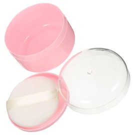 Angoily Caja caja de hojaldre de polvo corporal talco para bebe talco bebe soplo de polvo y contenedor recipiente pequeño para polvos talco para...   