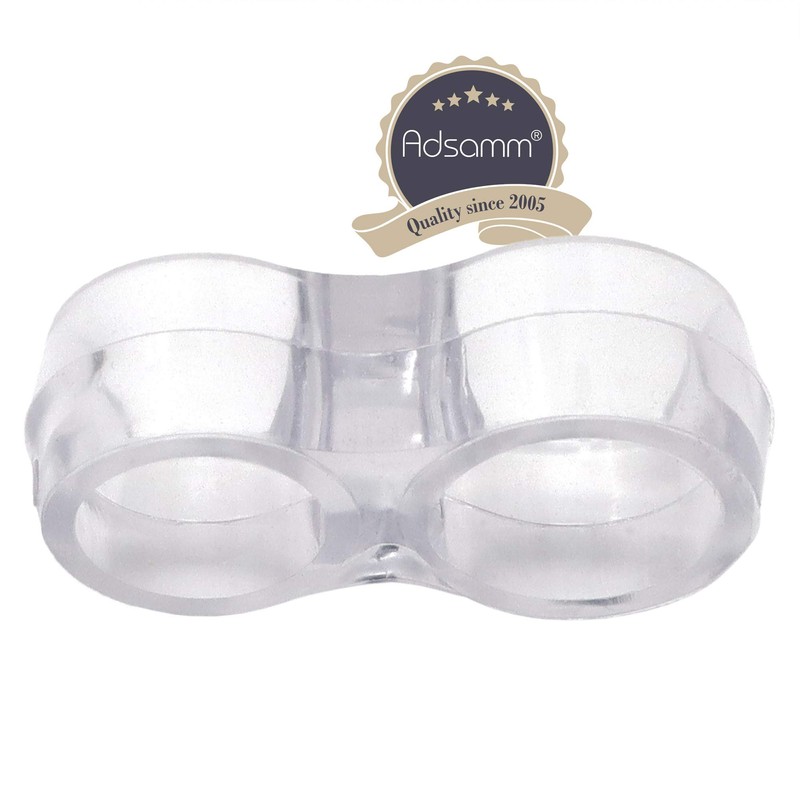 Adsamm® 5 x door stoppers with 2 rings (16 mm