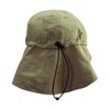 Dorfman Pacific Co. Men's Supplex Flap Fisher Cap, Khaki, One