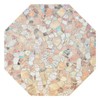 Autotech Park Precut Octagon Window Film, Stone Design, Self Static