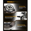 VANBOL 513224 2PCS Front Wheel Hub and Bearing Assembly Compatible