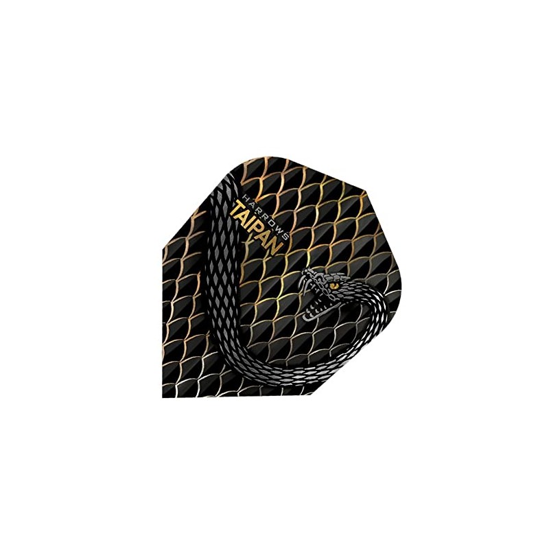 Harrows Taipan | 100 Micron Dart Flights, 1 Set of