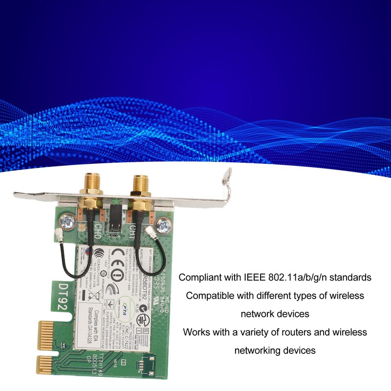 AR5BDT92 AR9280 300Mbps PCIE WiFi Card 2.4GHz 5GHz Dual Band