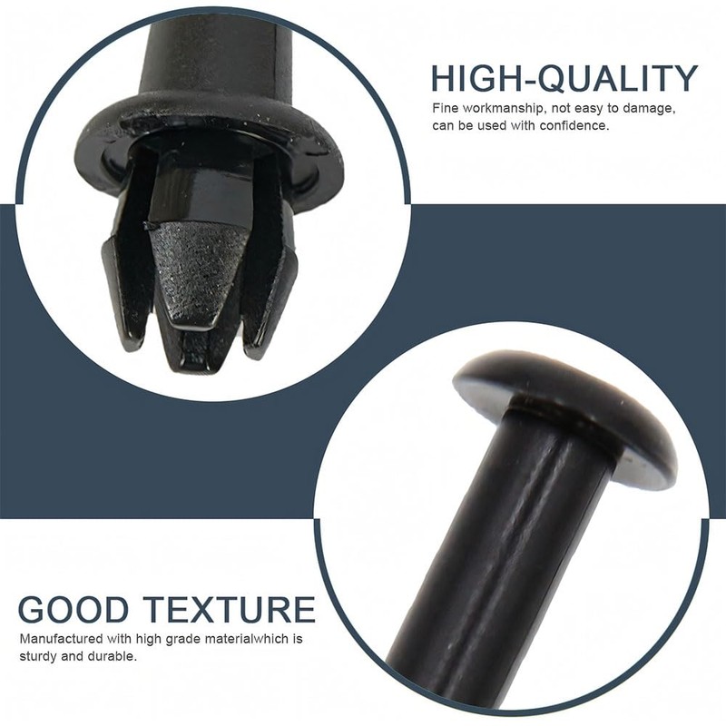 AHEOVSD 4 Pcs Car Boot Parcel Shelf Clips Pins Parcel