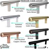 ALPINE HARDWARE American Owned Solid Stainless Steel Euro Bar Cabinet