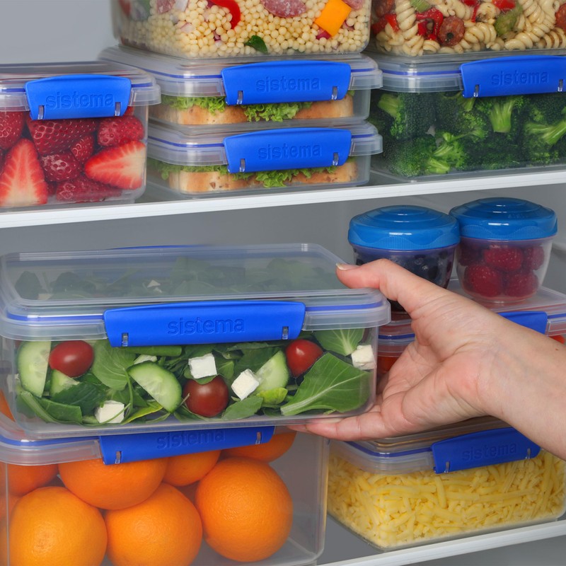 Sistema KLIP IT Collection Food Storage Containers 34-Piece SetBlue