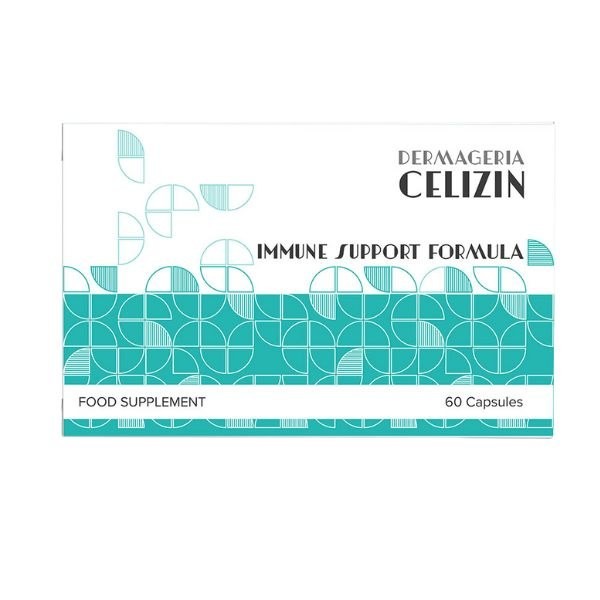 Dermageria Celizin Immune Support Formula 60 capsules