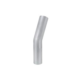 HPS AT15-250-CLR-25 6061 T6 Aluminum Elbow Pipe Tubing, 16 Gauge, 15 Degree Bend, 2.5" OD, 0.065" Wall Thickness, 2.5" Center Line Radius