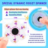 Yrissmiss 2PCS Fidget Spinner Plastic,Fidget Toys for Adults Kids Girl