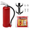 Vgoohobby RC Simulation Fire Extinguishers Metal Trailer Tow Hooks Winch