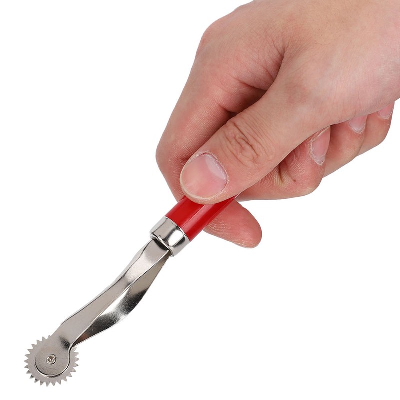 5Pcs Leather OverStitch Marking Wheel Handcrafted Scribe Point Make Tool