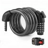 1Pcs Combination Bike Lock Cable, Heavy Duty Anti Theft Bike,