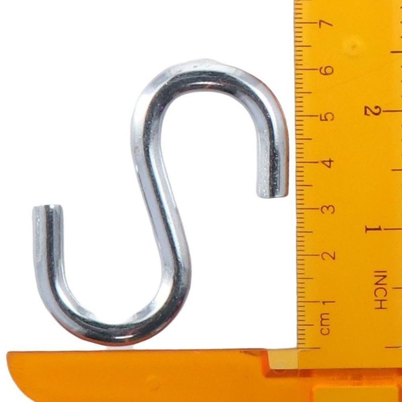Heavy Duty S Hook, 2.75" Hammock, Swing S Hook, Industrial