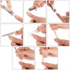 Juego de herramientas para manicura y pedicura (23 piezas), color