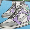 Angelus Holographic Glitter Paint for Shoes, Boots, Leather & More
