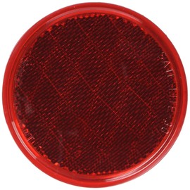Peterson Manufacturing v475r red 3-3/16" round reflector