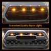 AUXLIGHT Car Accessories, 4PCS LED Front Grille Raptor Lights with