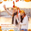 Croknit 15 Pcs Thanksgiving Turkey Costume 3 Plush Hat 6