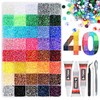 Resin Bedazzling Kit, 40 Colors