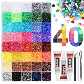 Resin Bedazzling Kit, 40 Colors