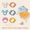 COOROBIN Baby Bandana Drool Bibs 6-Pack 100% Cotton Baby Bibs