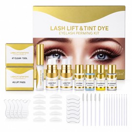 Kit de Pestañas Permanentes, Lash Lifting Kit con Permanente en Frío, Seguro y Rápido, Rizado de Larga Duración de 3 Meses, Imprescindible para el... 