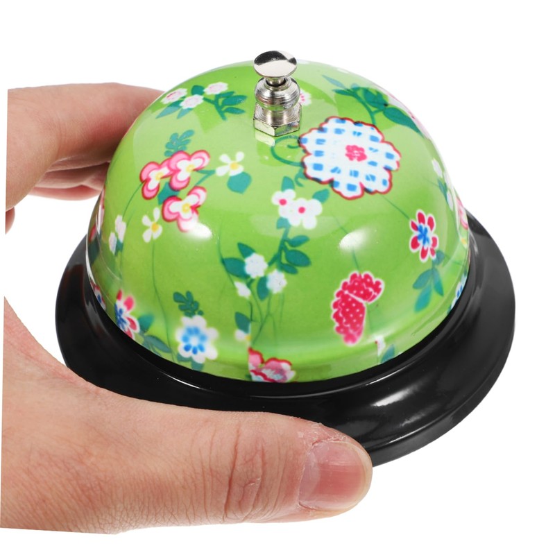 jojofuny Customer Call Bell with Delicate Printed Design Manual Service