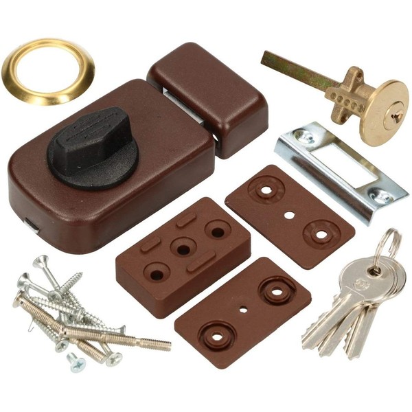 KOTARBAU® Additional Lock 50 mm 3 Colours with Outer Cylinder