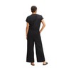 TOM TAILOR Women's Linen Jumpsuit, 14482 - Deep Black