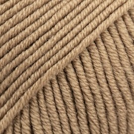 Superwash 100% Merino Wool Yarn for Knitting and Crocheting, 3 or Light, DK, Leight Worsted Yarn, Drops Merino Extra Fine, 51 g 115 yards per ball (51 Double Latte)