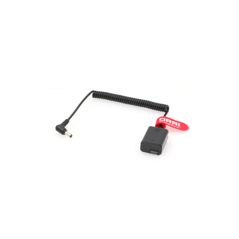 DRRI NP-FW50 Dummy Battery DC Coupler for Sony A7S2 A7S