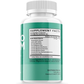 Neuro Zoom Pills - Neuro Zoom Nootropic Supplement For Brain Health - 2 Pack