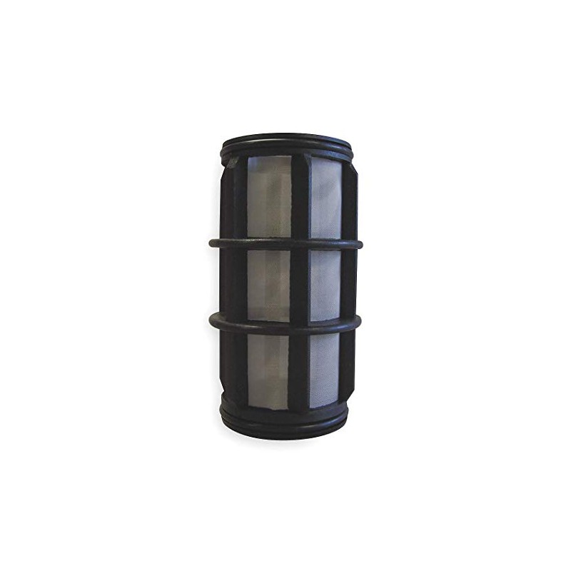 Filter Screen, Black, 5" Length, 2" Dia