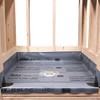Oatey PVC Shower Pan Liner Kit Gray 5' x 6'
