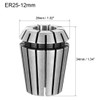 sourcing map ER25 12mm Spring Collet Chuck for CNC Engraving