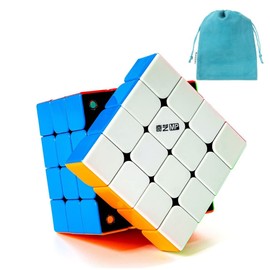 Kancharo Kishiba MP 4x4 Stickerless [With Pouch / Genuine] Magnetic Speed Cube For Competition (MP 4x4 Stickerless)