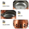 Totority Electric Incense Burner, Middle Eastern Style Tabletop Electric Censer,