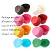 WUWEOT 800 Pieces Muffin Paper Cases Cupcake Wrapper Paper Baking