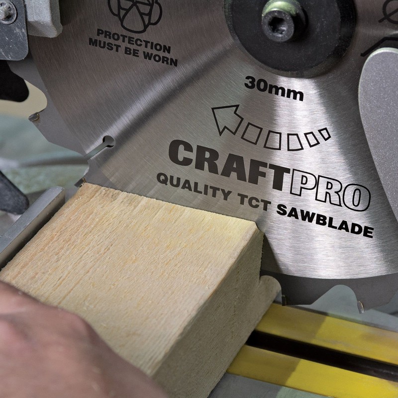 Trend CraftPro TCT Cordless Sawblade for Mini Saws, 85mm Diameter,