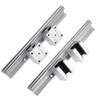 Linear Guide Rail,2 pcs SBR16 300mm Linear Rail+4 Pcs SBR16UU