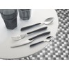 Amefa ECLAT 24-Piece Cutlery Set, Black
