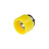 Armerah 810 Drip Tip eCig Mouthpiece Short/Wide Coloured-POM/Stainless-Steel Single Yellow