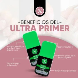 Esmalte de uñas primer Studio Nails Primer Adherente de 10mL de 1 unidades