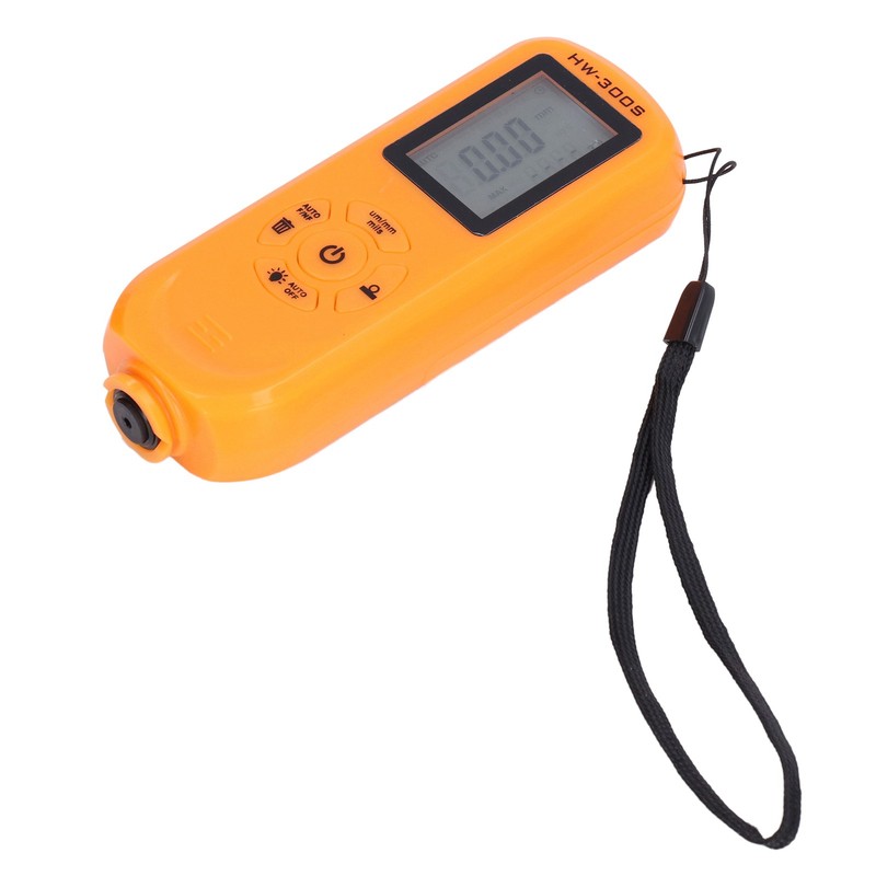 HW‑300S Coating Thickness Gauge Digital Backlight LCD Film Thickness Meter