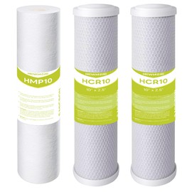 MewMore 1-3 Stage Pre-Filter, Fit for APEC Essence, Ultimate RO(45, 90, PH90, Hi, PERM, Pump), ROES-50, ROES-75, ROES-PH75, WFS-1000 Water Filter System