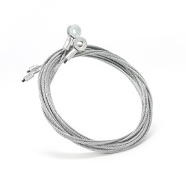 scottchen PRO 150"(12.5ft) Enclosed Trailer Replacement Cable Wire, Enclosed Cargo Trailer Ramp Door 12.5’, Steel Rear Ramp Door Wires for Loading Ramps-2 Pack