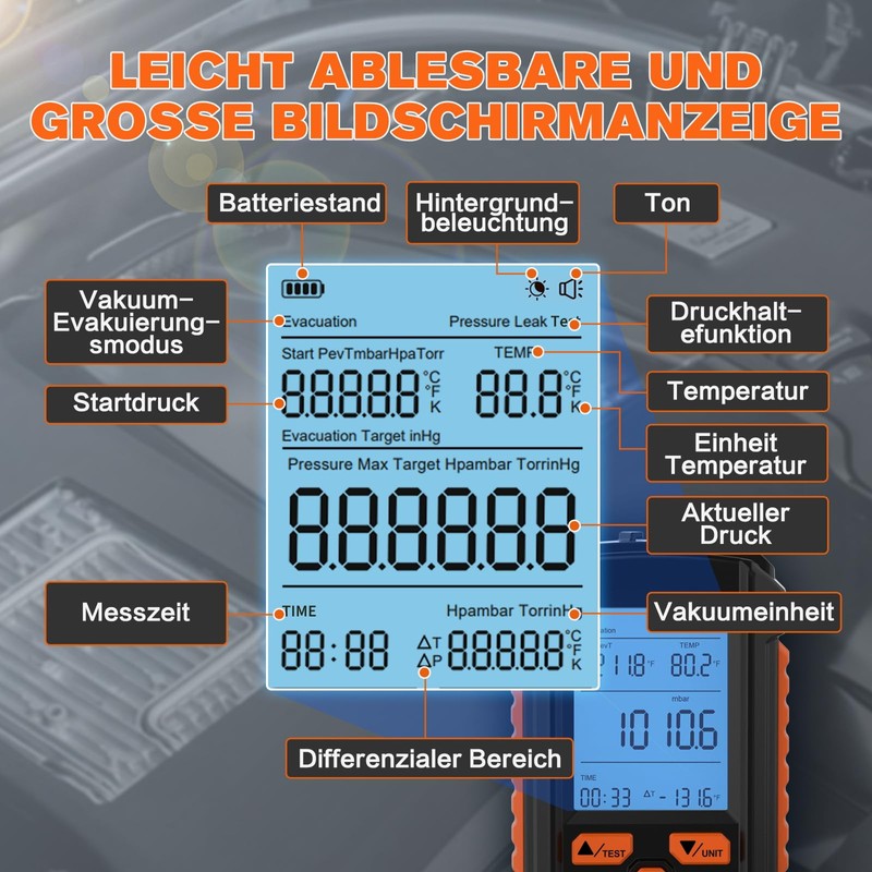 Digital Vacuum Gauge