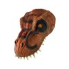 Foam Dinosaur Costume Accessory Mask (Red Orange)