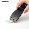 Gomake Double Edged Plastic Razor Blade Scrapers Knife with 20pcs