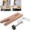 Jeweler Bench Pin Clip Set V Slot for Bench Wood